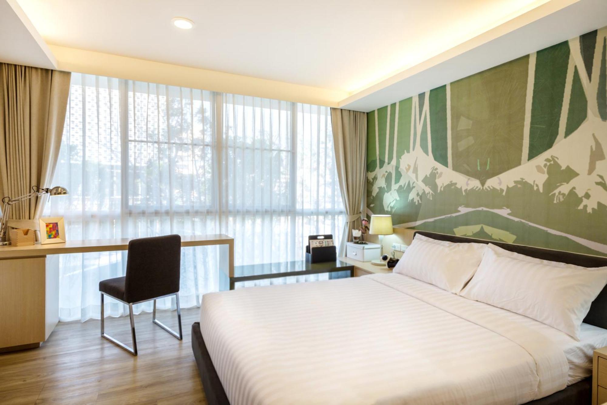 The Idle Hotel And Residence Ban Lam Rua Taek Bagian luar foto